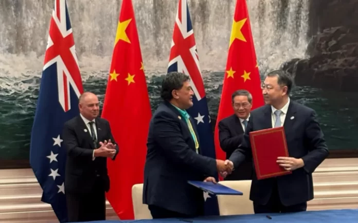 Cook Islands PM defends signing of wide-ranging deal with China