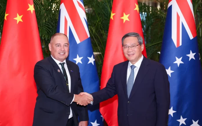 Cook Islands signs partnership deal with China