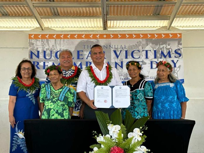 Marshall Islands joins the Treaty of Rarotonga