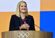 Kirsty Coventry elected first female IOC president as Lord Coe beaten in vote