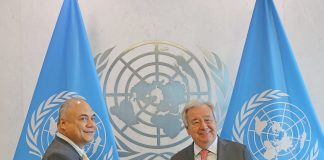 Pacific Islands Forum Chair and Secretary General meet UN Secretary-General