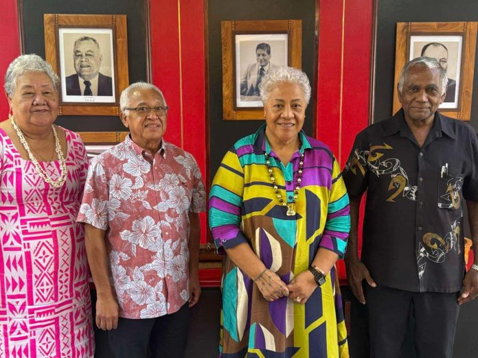 Forum High Level Persons Group in Apia, Samoa meeting with Prime Minister Mata'afa