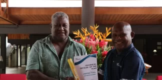 Jeffrey Poea wins Oceania top award