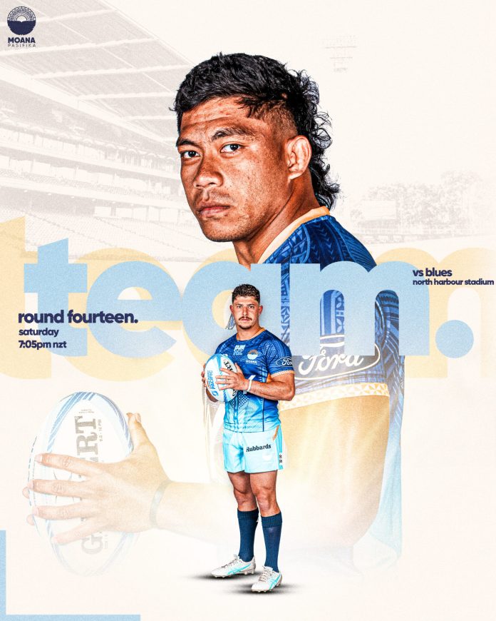 Moana Pasifika name strong side for final home game against Blues