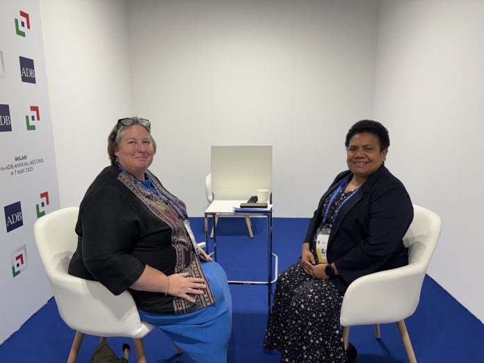 PACNEWS Editor interview with Emma Veve, the new Director General of the ADB Pacific Department