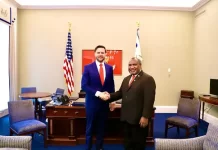 PM Marape holds historic bilateral talks at the White House