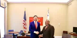 PM Marape holds historic bilateral talks at the White House