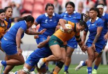Women’s Rugby World Cup: Australia thrashes Samoa