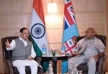 Fiji’s PM Rabuka meets India’s Minister for Health: Advances discussions for more collaboration in the health sector
