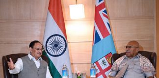 Fiji’s PM Rabuka meets India’s Minister for Health: Advances discussions for more collaboration in the health sector
