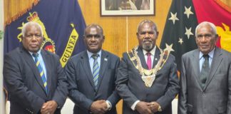Solomon Islands PM Manele meets with PNG Governor-General