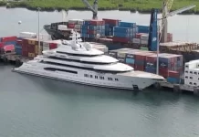 Russian oligarch’s superyacht seized in Fiji three years ago to be auctioned in U.S