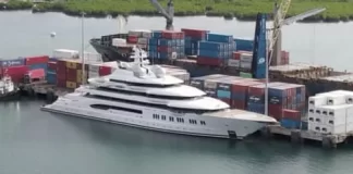 Russian oligarch’s superyacht seized in Fiji three years ago to be auctioned in U.S