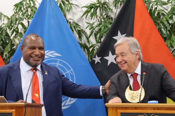 UN stands with Papua New Guinea to hold major polluters accountable