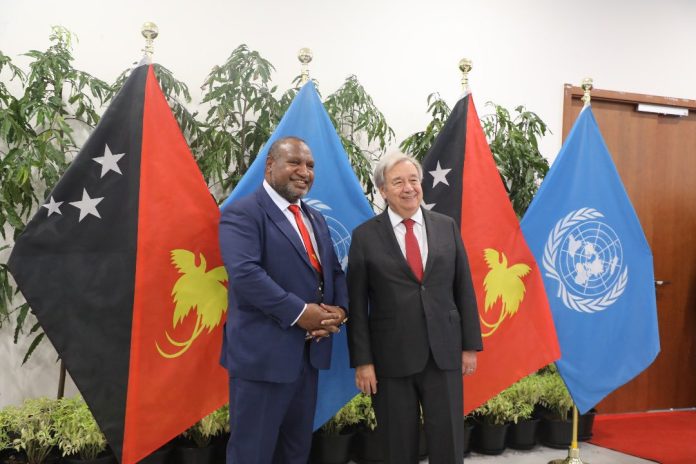 UN SG Guterres applauds PNG Climate leadership, urges global action