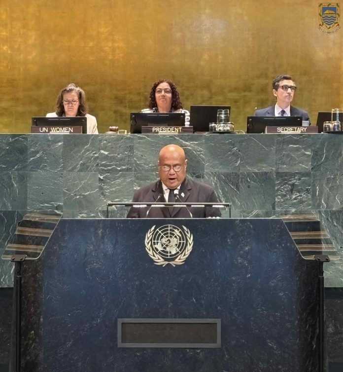 Tuvalu PM calls for stronger global action on gender equality and Climate Justice