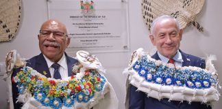 Fiji officially opens Embassy in Israel