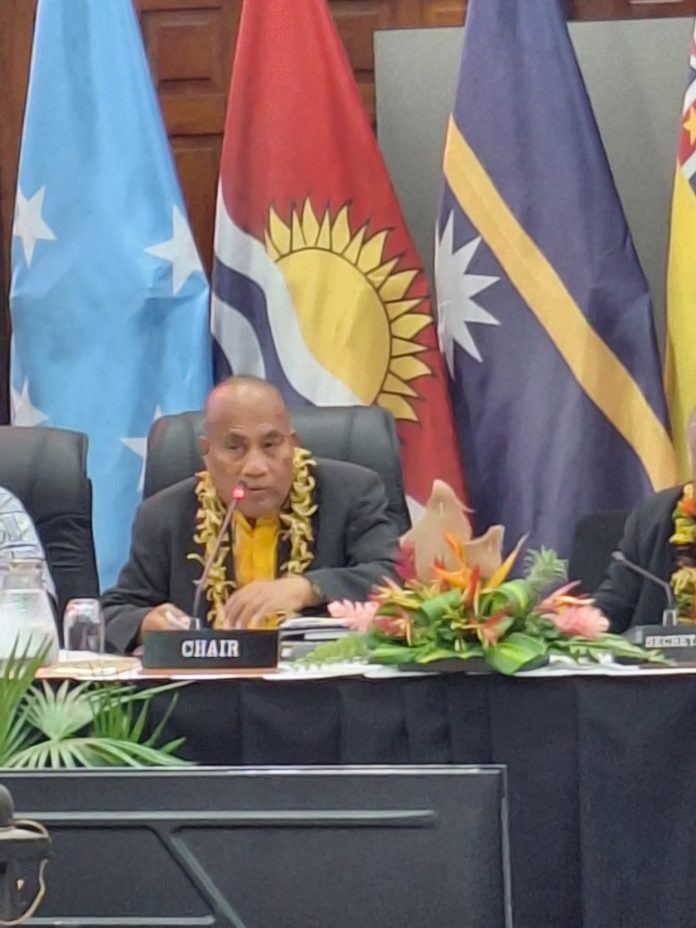 Forum Leaders endorse SIS Priorities, target transport and digital gaps