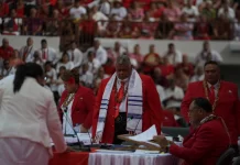 Laaulialemalietoa Leuatea Schmidt sworn in as new Samoa PM