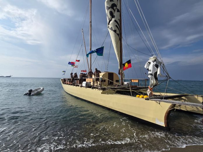 Pacific voyagers deliver strong Ocean and Climate call in Honiara