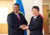 Japan, Palau Foreign Ministers strengthen ties ahead of PIF Chairmanship