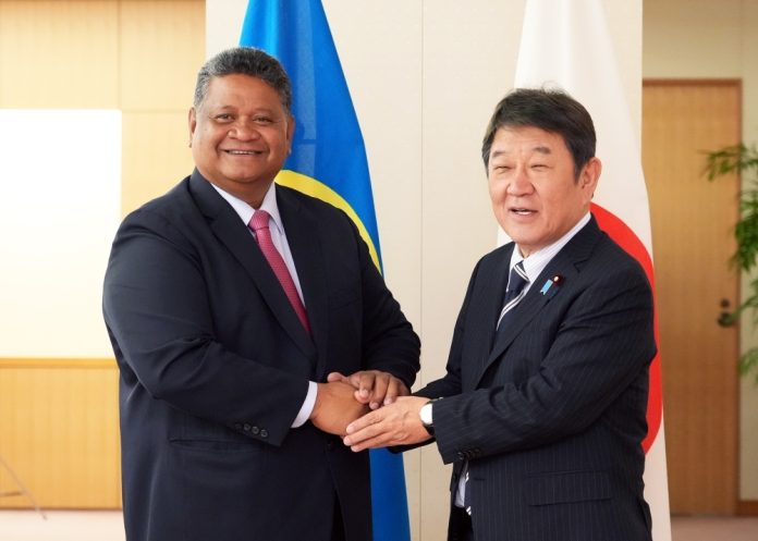 Japan, Palau Foreign Ministers strengthen ties ahead of PIF Chairmanship