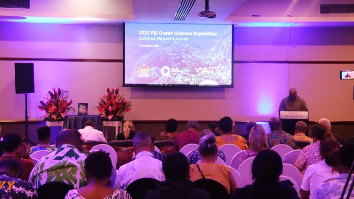Fiji launches final Blue Prosperity Ocean science report