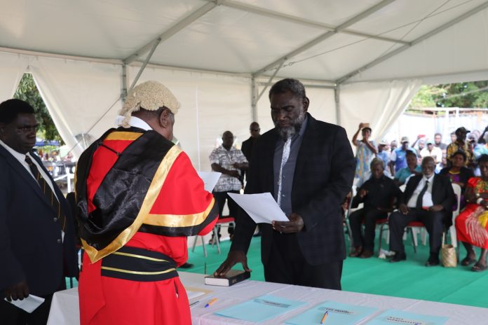 Bougainville President Toroama announces Caretaker Government