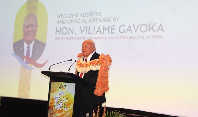 Fiji deputy PM Gavoka calls for Pacific solidarity in safeguarding tuna fisheries