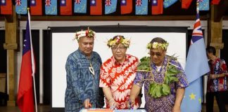 Tuvalu PM hails Taiwan’s democracy and partnership at National Day celebration