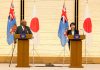 Japan and Fiji raise concerns over rapid military buildup in the region