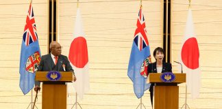 Japan and Fiji raise concerns over rapid military buildup in the region
