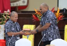 Fiji hands over Pacific Pacific Disaster Risk Management meeting chairmanship to Palau