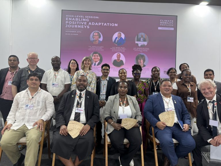 Fiji calls for global action to support diginified climate mobility at COP30