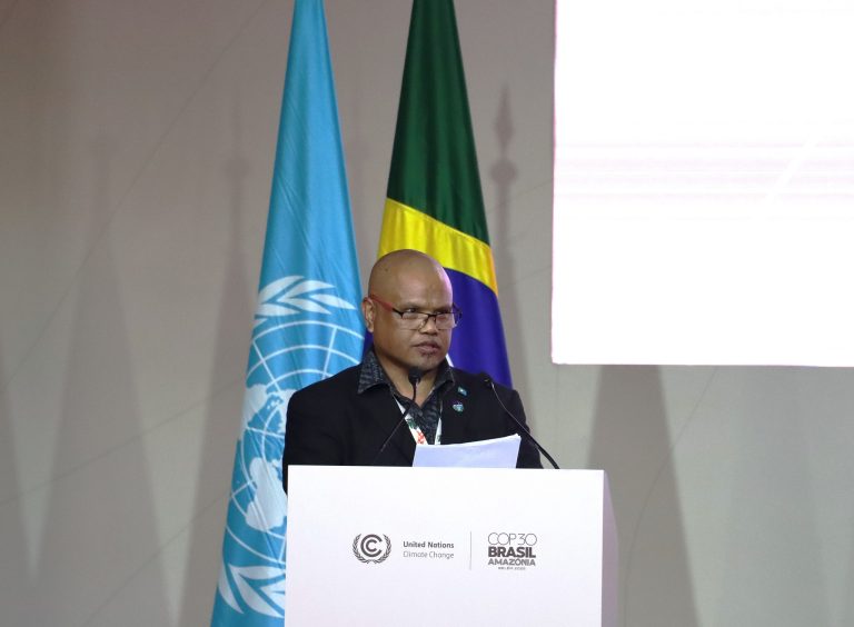 Palau, as Chair of AOSIS, urges ‘COP of truth’ to act with urgency, solidarity
