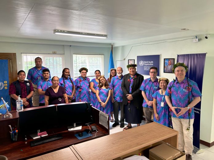 WHO steps up support in Micronesia as Dr Piukala warns of rising health pressures and climate-driven emergencies