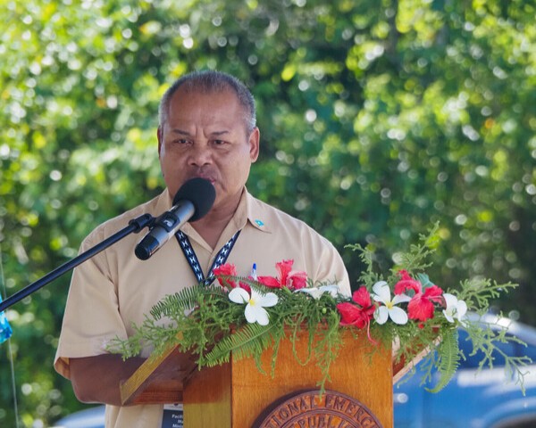 Palau takes first step to building Humanitarian Warehouse