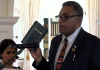 Esrom Immanuel sworn in as Fiji’s new Finance Minister