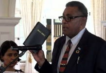 Esrom Immanuel sworn in as Fiji’s new Finance Minister
