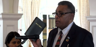 Esrom Immanuel sworn in as Fiji’s new Finance Minister