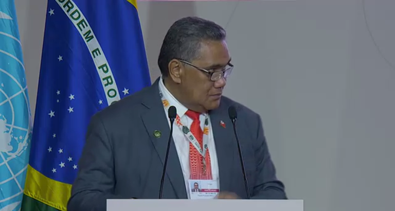 Tonga calls on world to act as climate change devastates Island nations