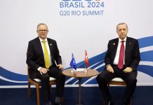 Australia downplays joint climate event with Turkey