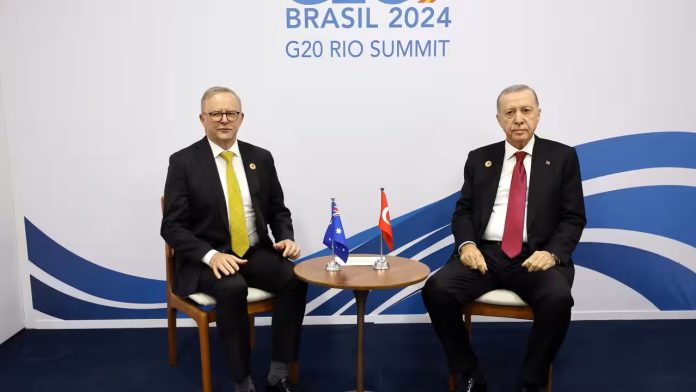 Australia downplays joint climate event with Turkey