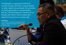 Pacific nations head to Manila “united, focused” as FFA pushes for decisive tuna management at WCPFC22