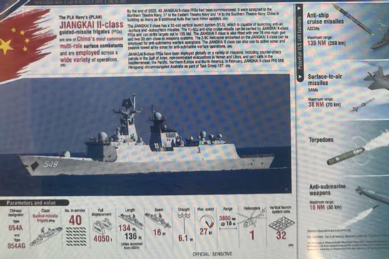 Defence briefs Pacific nations on China’s naval flotilla but ‘final destination’ unknown
