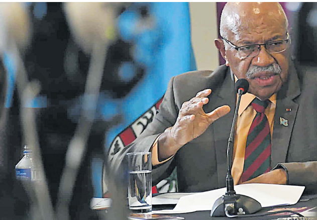 ‘I opened door’ to 1987 events: Fiji PM