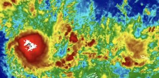 TD03F upgraded to tropical depression, bringing heavy rain and strong winds to Fiji
