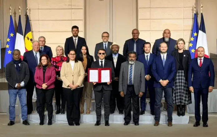 New Caledonia agreement signed in Paris