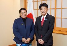 Japan vows to advance PALM10 outcomes in talks with Niue MP