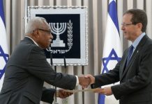Herzog welcomes new Fijian Ambassador to Israel